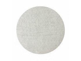 Plato de presentación textil linoso claro 35 cm