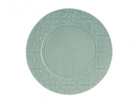 Rua nova turquoise plate 34 cm