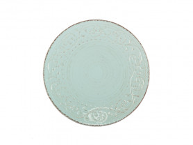 Rustic turquoise dish