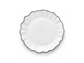 Plato blonda 26,6 cm
