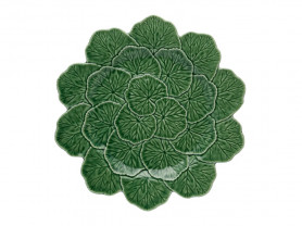 Plato de presentación Geráneos verdes 33 cm