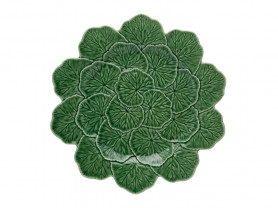Plato Geránio verde 33 cm