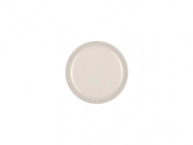 White stone plate 14 cm