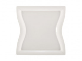 Zig Zag square presentation plate