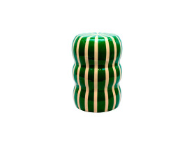 Lux vert line pouf