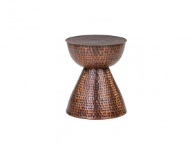 Puf / mesa Pompeya bronce