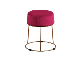 Puf Velvet magenta