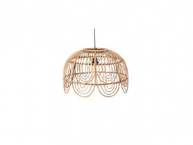 Rattan flower ceiling lamp 43 cm