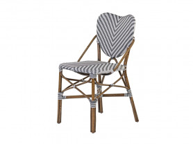Makai chair gray and white