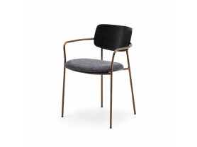 Silla Mauren apilable latón