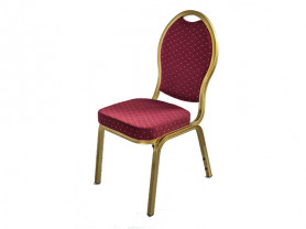 Burgundy Opera Chair
