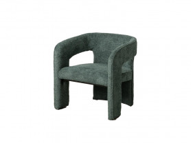 Green fabric chair