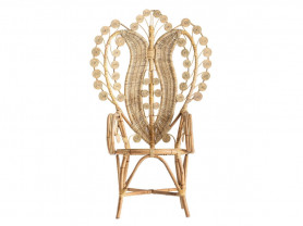 Boa wicker armchair