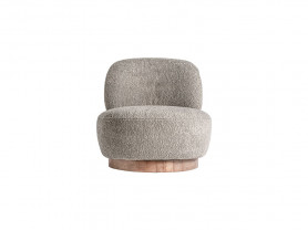 Prati bouclé armchair