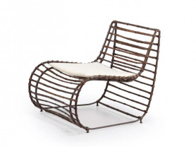 Julia rattan armchair