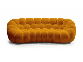Sofá Bubble ocre 3-4 pax