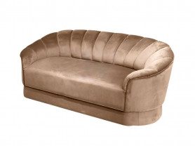 Havana golden velvet sofa