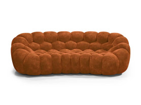 Sofá Bubble terracotta 3-4 pax