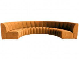 Modular sofa Sultan 6 pieces mustard