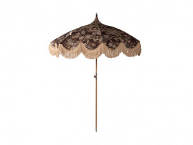 Flower beach umbrella