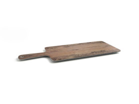 Rectangular melamine board with handle