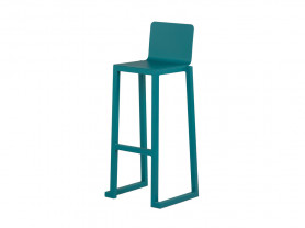 Sisley stool blue oil