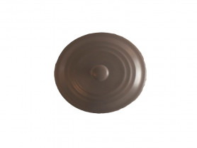 Matte gray lid for mini cocotte 10cm