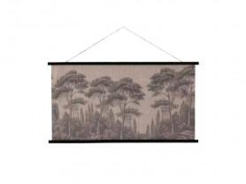 Sepia forest fabric