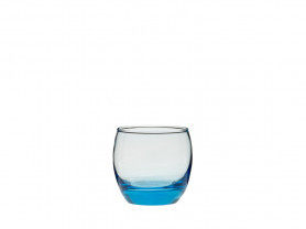 Vaso bola azul