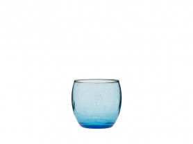 Vaso bola burbuja azul