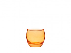 Vaso bola naranja