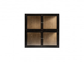 Berna black display case