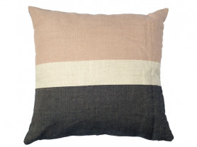 Three-color square cushion
