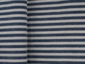 Mantel multi rayas azul
