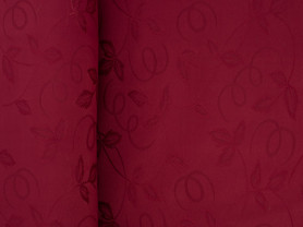 Garnet Brocade Tablecloth