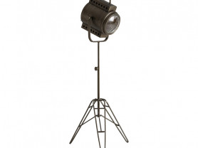 Movie spotlight floor lamp