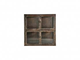 Berna walnut display case