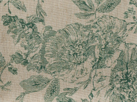 Green Fleurs Napkin