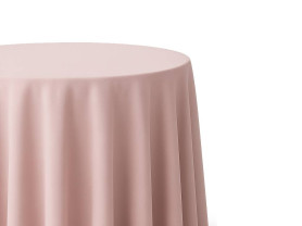 Light pink tablecloth