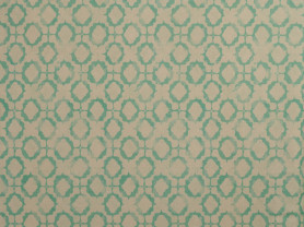Turquoise Júlia printed tablecloth