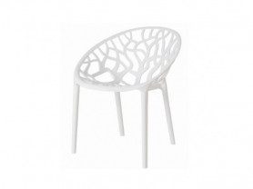 Silla Coral blanca