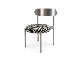 Silla Bellini cebra