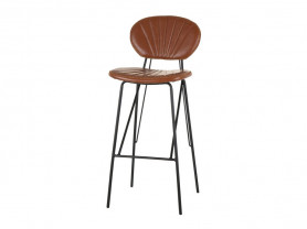 Taburete alto camel